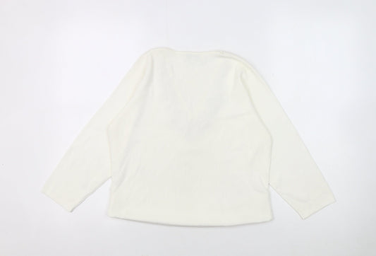 Womens UK Size M Fay Louise White Basic Blouse
