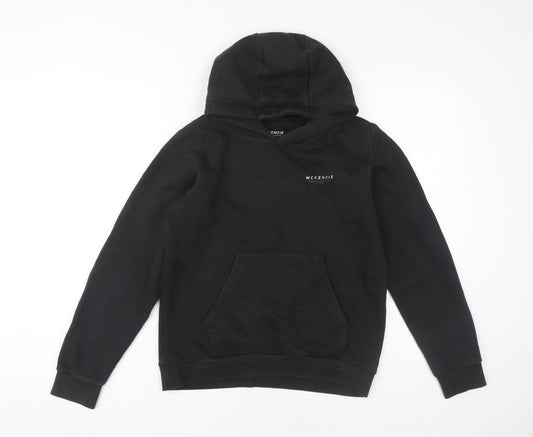 McKenzie Boys Black Pullover Hoodie 12-13 Years