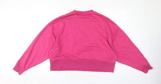 Barbie Pink Women's Logo Sweatshirt, Size S