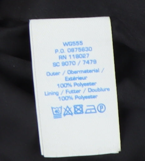 Brand and care label for Boden Women's Blue Polka Dot Pencil Skirt -, size 10