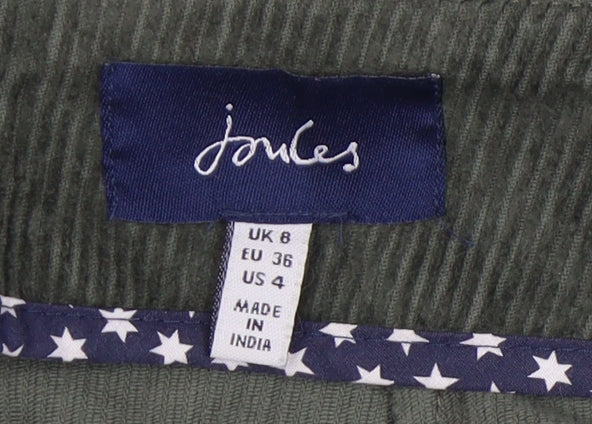 Jones Women's Green Corduroy Skirt Size 8