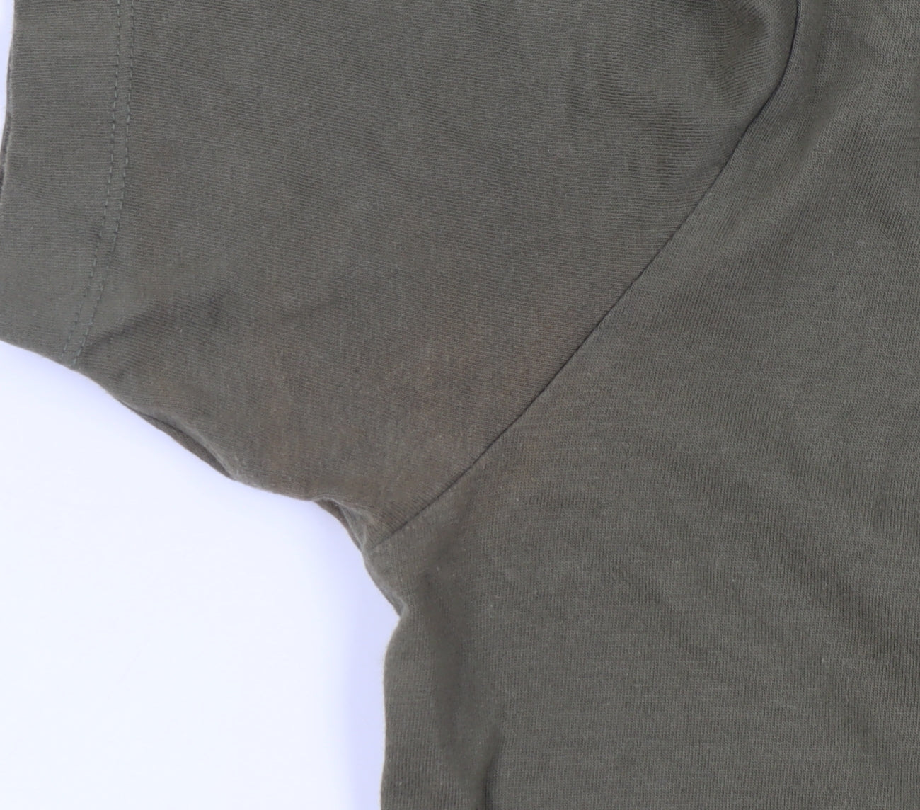 Nike Men's Green T-Shirt L - Classic Crew Neck