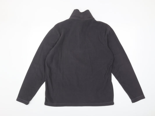 Mens UK Size S Gelert Black Henley Sweatshirt