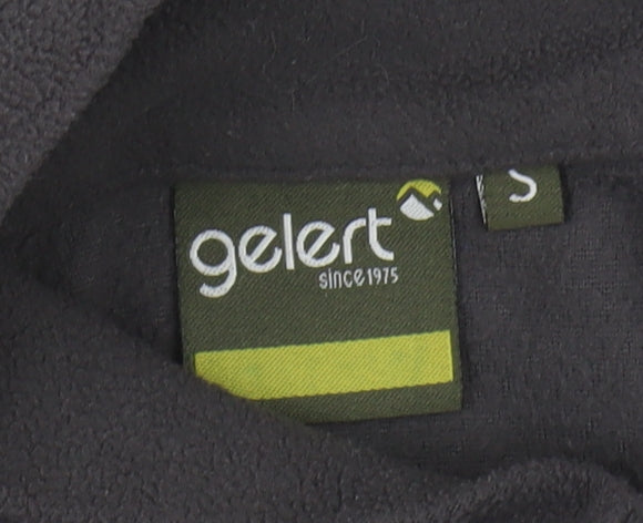 Mens UK Size S Gelert Black Henley Sweatshirt