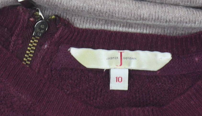Womens UK Size 10 Jasper Conran Multicoloured Pullover Jumper