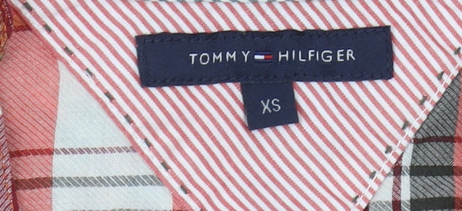 Womens UK Size XS Tommy Hilfiger Multicoloured Basic Blouse