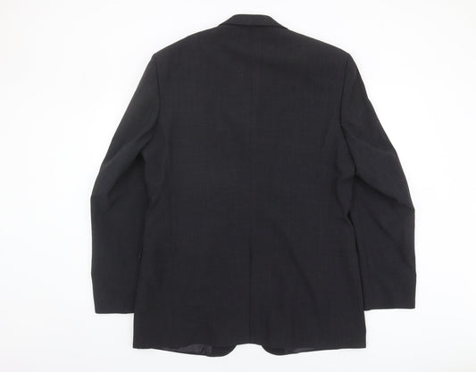 Mens UK Size 42 Moss Regular Grey Suit Jacket
