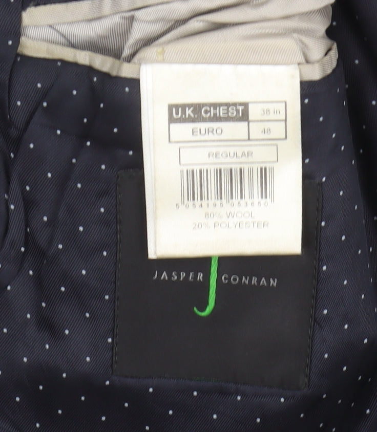 Mens UK Size 38 Jasper Conran Regular Blue Suit Jacket