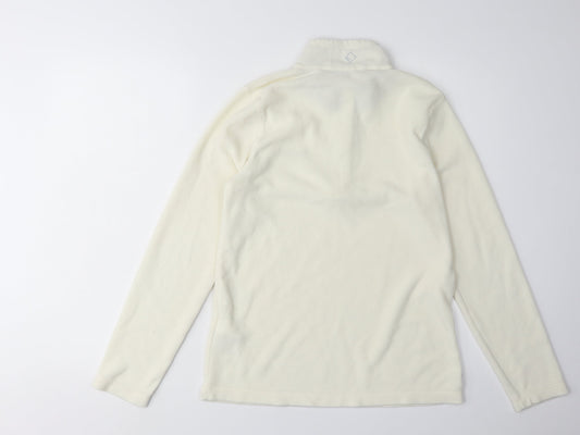 Regatta Women's White Fleece Sweatshirt Size 10