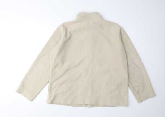 Womens UK Size L Isle Beige Basic Jacket