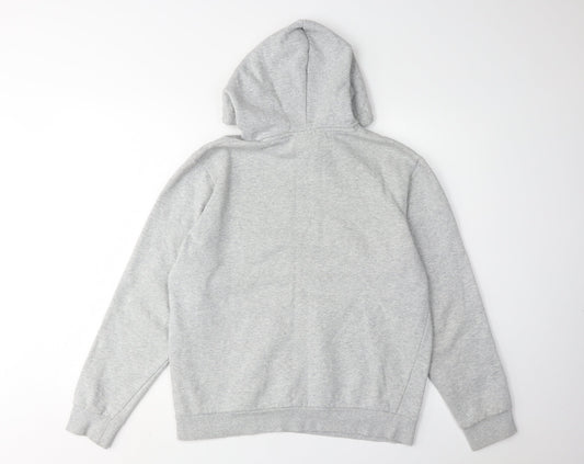 Mens UK Size S FILA Grey Pullover Hoodie