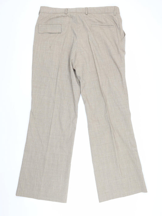 Selected Men's Beige Trousers Size 38