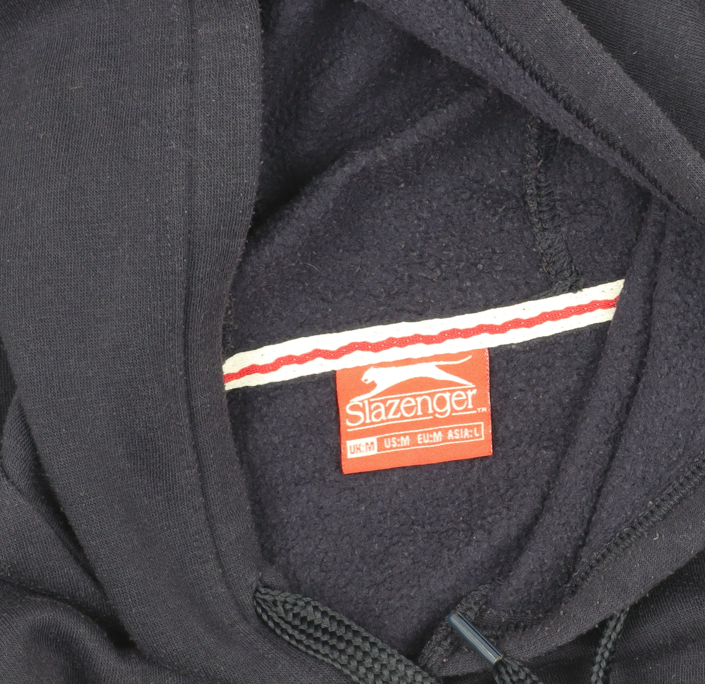 Mens UK Size M Slazenger Blue Pullover Hoodie