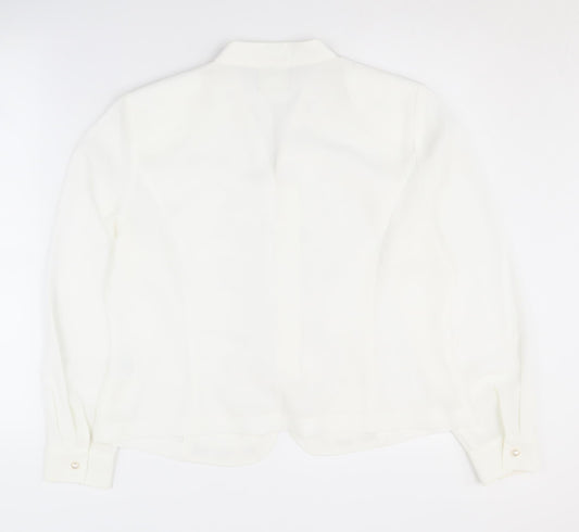 Eastex Women’s White Suit Jacket Size 14