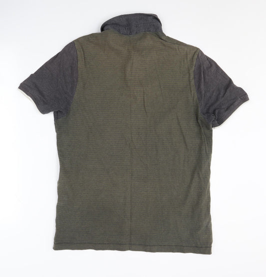 Original Penguin Men's Grey Polo Shirt Size L