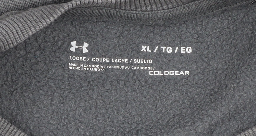 Under Armour Men's Grey XL Pullover Sweatshirt