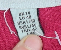 Regatta Women's Pink Pullover Sweatshirt Size 14