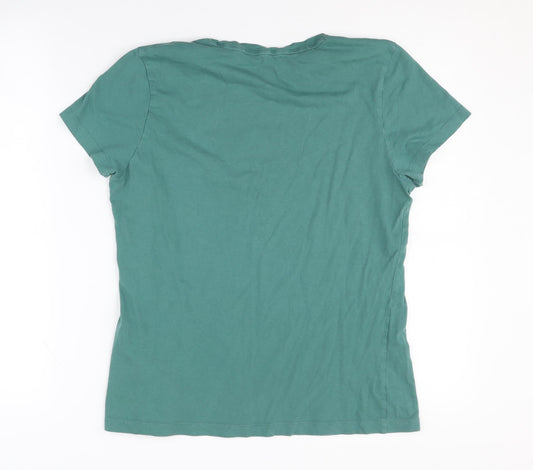 Puma Men's Green M Crew Neck T-Shirt