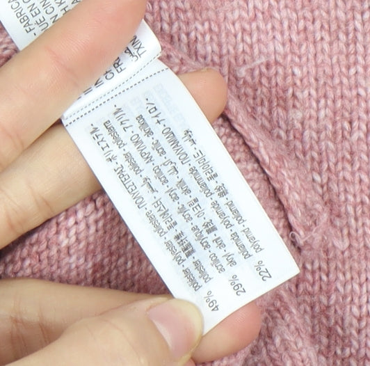 Teens UK Size 10 Slim Zara Pink Cardigan Jumper