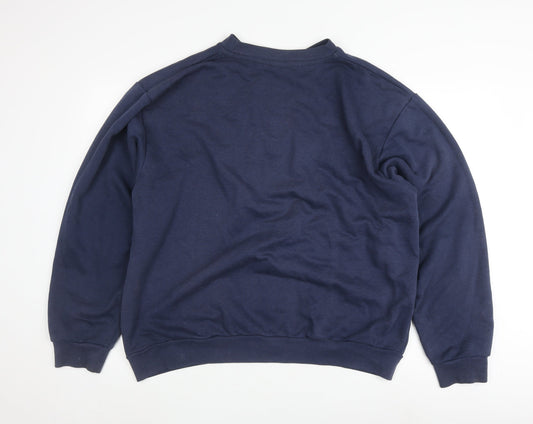 Mens UK Size XL Levi's Blue Pullover Sweatshirt