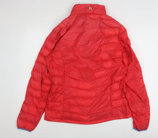 Womens UK Size 14 Hi Gear Red Puffer Jacket