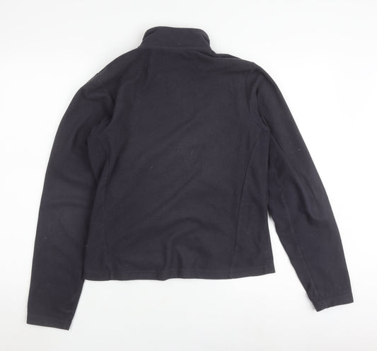 Adidas Women's Black Fleece Full Zip Sweatshirt M