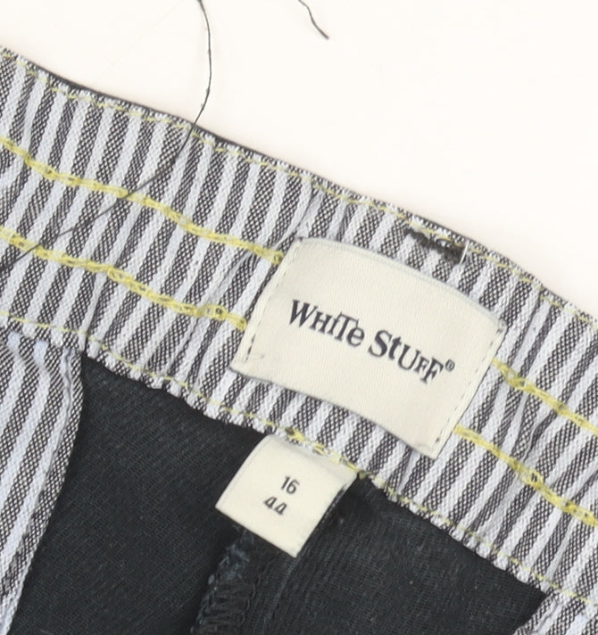White Stuff Men's Black Trousers Size 16
