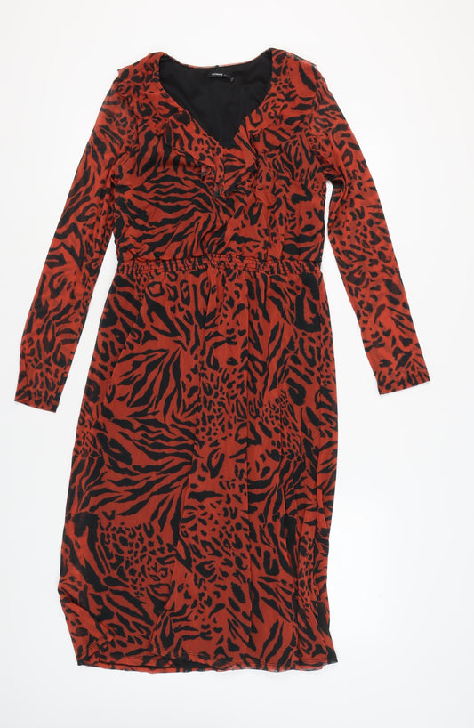 Additional front view of Roman Women's Multicoloured Wrap Dress -, size 14
