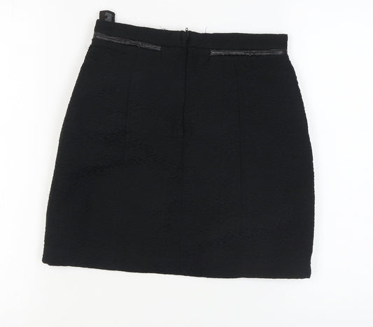 H&M Women's Black Pencil Skirt, Size 8, Workwear Style