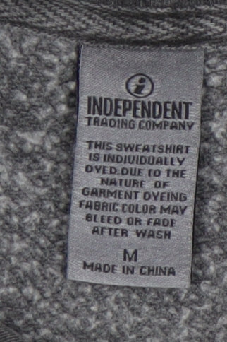 Independent Men’s Grey Pullover Hoodie M Outdoor