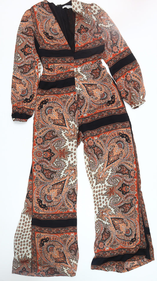 Womens UK Size XS Glamorous One-Piece Multicoloured Jumpsuit