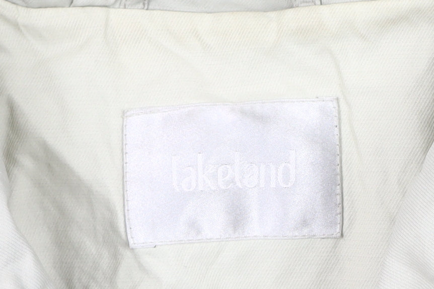 Lakeland Women's Beige Hooded Anorak Jacket Size 14