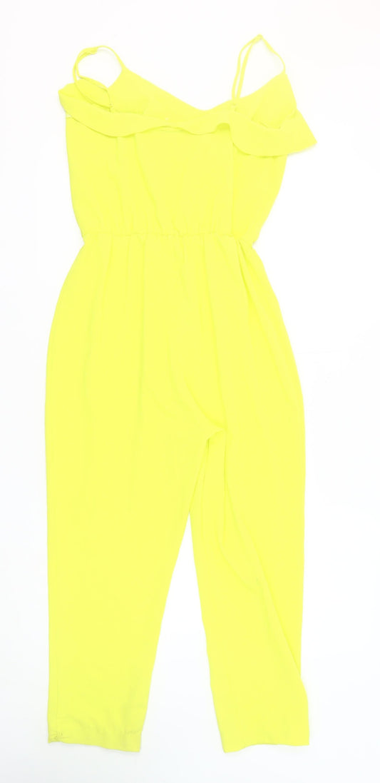 Miss Selfridge Women’s Yellow Jumpsuit Size 10