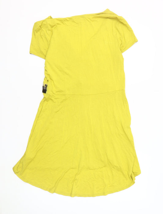 Star by Julien Macdonald Women's Yellow Party Dress Size 14