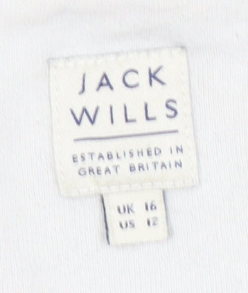 Womens UK Size 16 Jack Wills Multicoloured Pullover Sweatshirt
