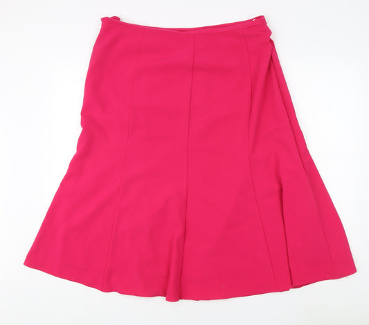 EWM Pure Classics Women's Pink A-Line Skirt Size 22