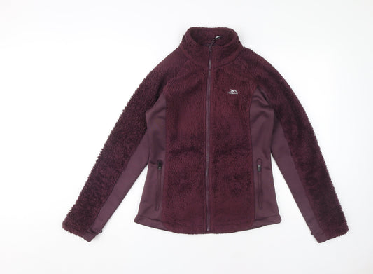 Womens UK Size S Trespass Purple Basic Jacket