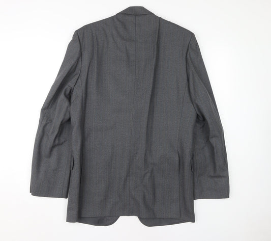 Mens UK Size 40 Centaur Regular Grey Suit Jacket