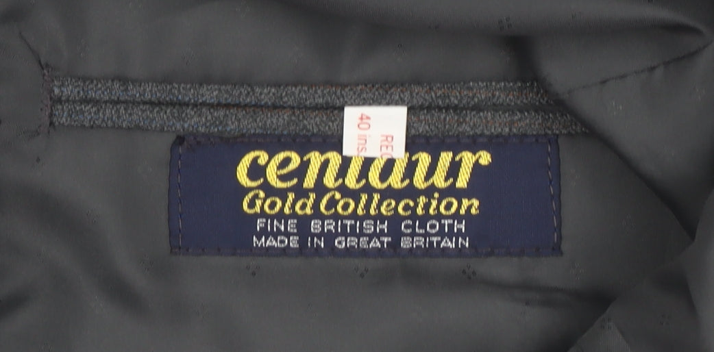 Mens UK Size 40 Centaur Regular Grey Suit Jacket