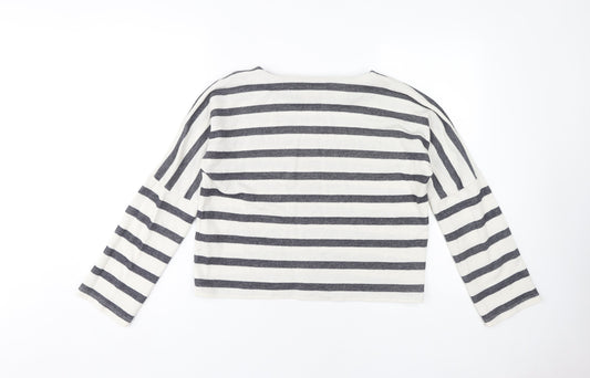 Banana Republic Women's Striped Knit T-Shirt XS