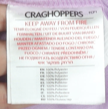 Craghoppers Women’s Purple T-Shirt Size 12