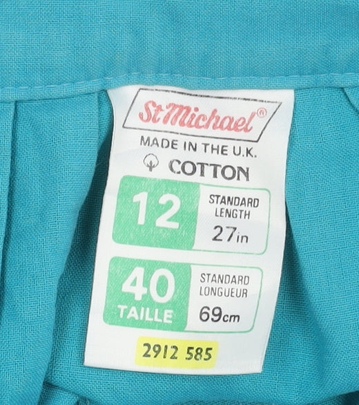 Womens UK Size 12 St Michael A-Line Skirt