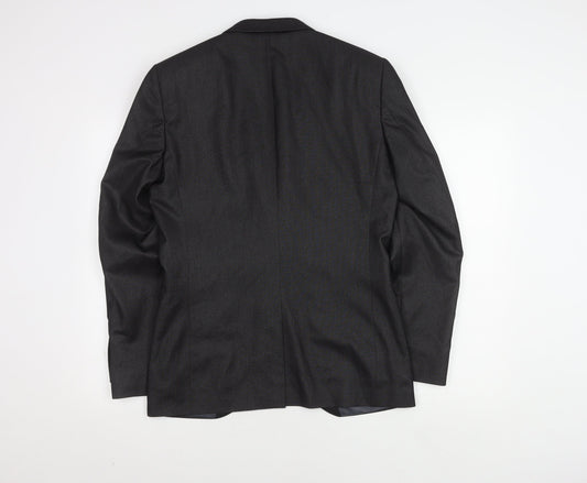 Mens UK Size 38 NEXT Regular Black Suit Jacket
