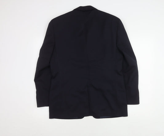 Mens UK Size 38 Burton Regular Blue Suit Jacket
