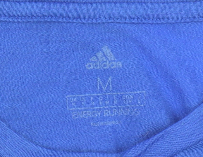 Adidas Men's Blue Running T-Shirt M