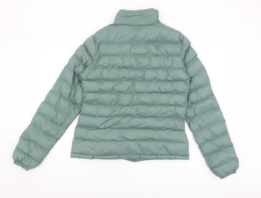 Mountain Warehouse Women's Green Puffer Jacket, Size 10