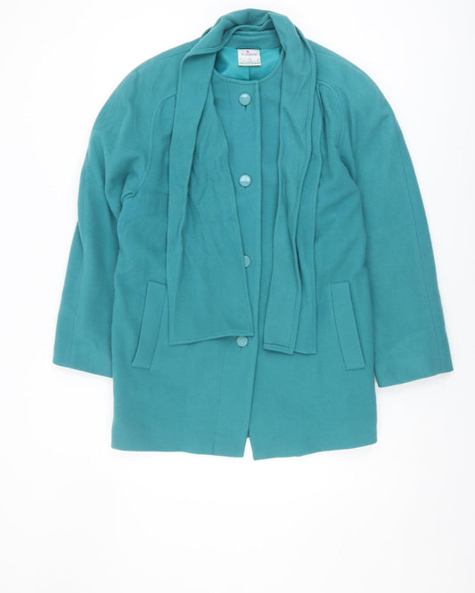Womens UK Size 10 Eastex Blue Basic Jacket