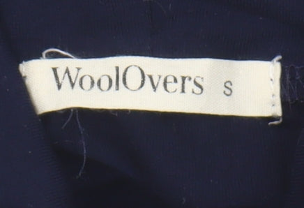 Womens UK Size S Woolovers Blue Basic T-Shirt