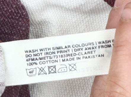 FatFace Men's M Multicoloured Striped Polo Shirt