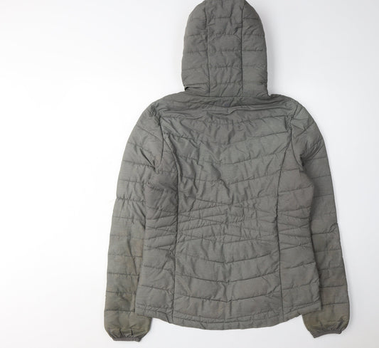 Mountain Warehouse Women's Green Puffer Jacket Size 12